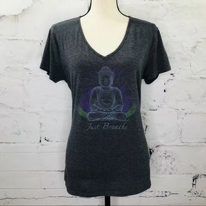 💗 Yogi 💗 Just Breathe Yoga Soft Tee